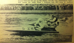 Fakej and Max Klinke C-Klass Boat Racing