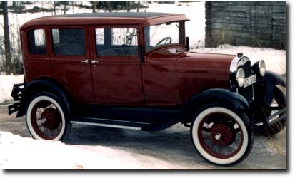 Ford Model A 4d Sedan 1929