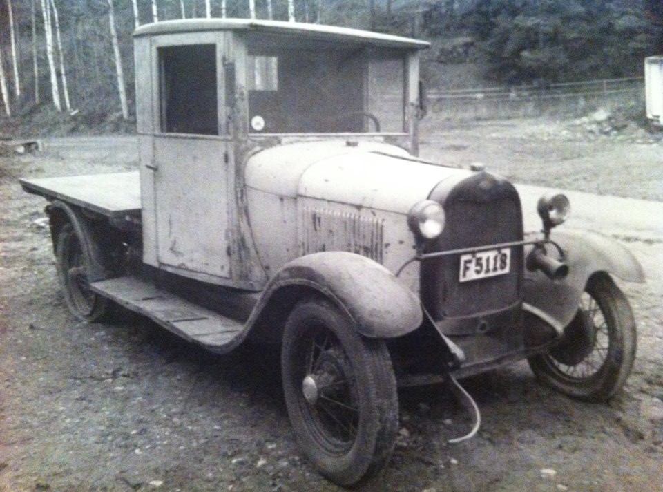 A-Ford lastbil 1929 Svenskbyggd