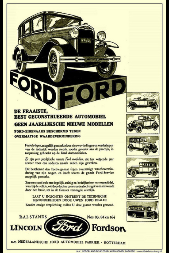 Ford Model A ads