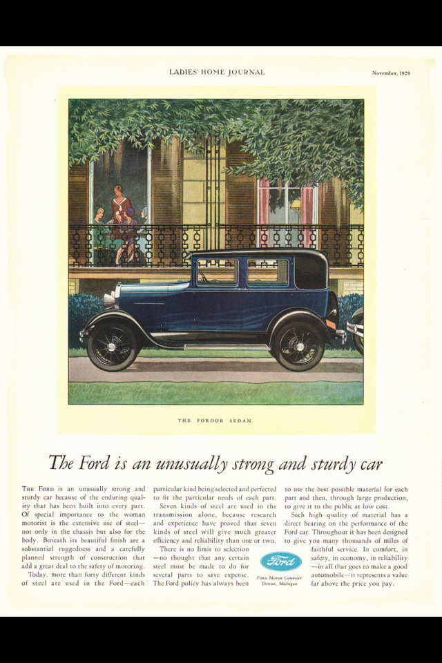 Ford A 1928 AD